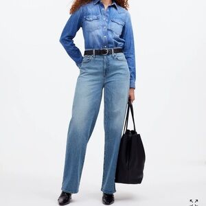 Madewell The Tall Perfect Vintage Wide-Leg Size 29